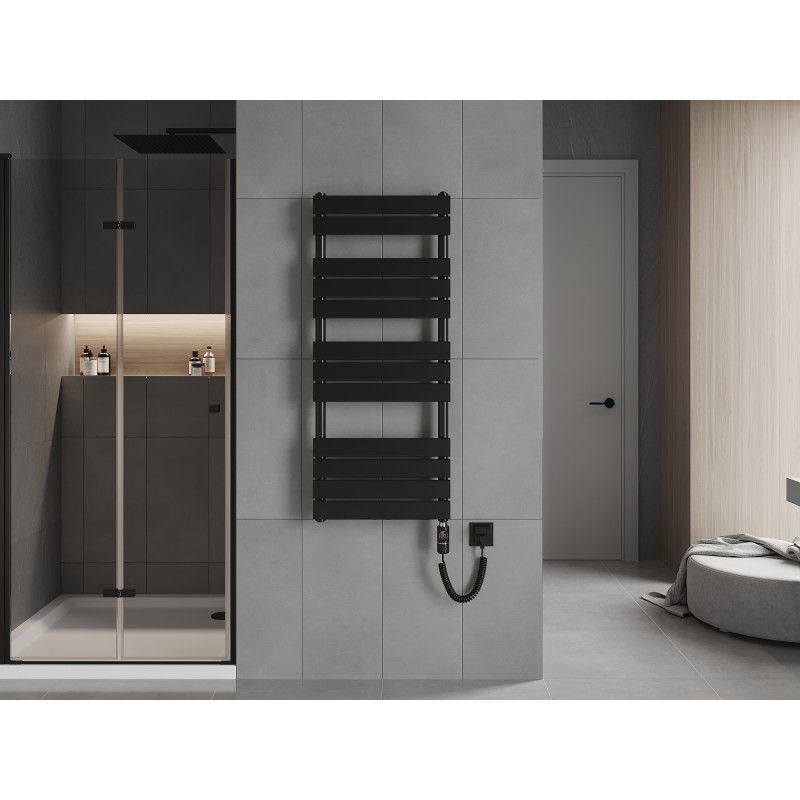 Mexen Ceres elektrický radiátor 1200 x 500 mm, 600 W, čierny - W111-1200-500-2600-70