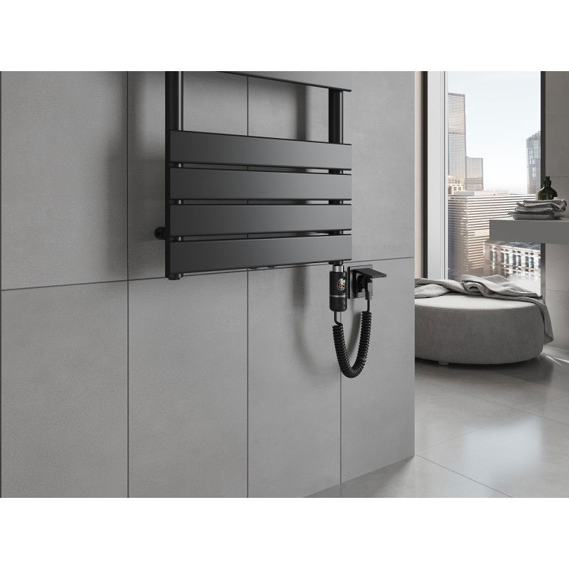 Mexen Ceres elektrický radiátor 1200 x 500 mm, 600 W, čierny - W111-1200-500-2600-70