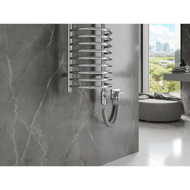 Mexen Eros elektrický radiátor 1200 x 318 mm, 300 W, chróm - W112-1200-318-2300-01