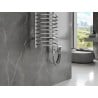 Mexen Eros elektrický radiátor 1200 x 318 mm, 300 W, chróm - W112-1200-318-2300-01