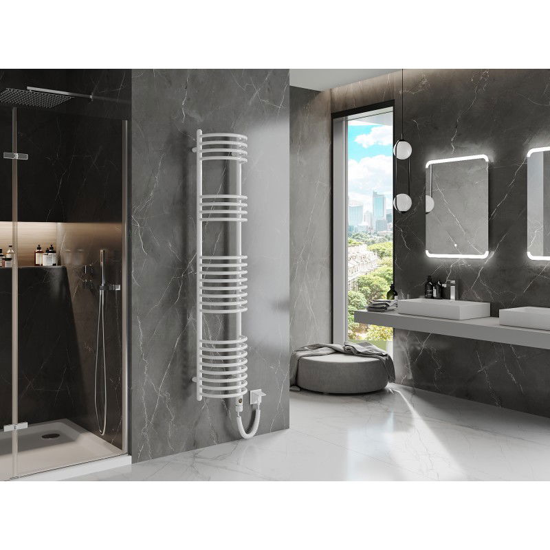 Mexen Eros elektrický radiátor 1600 x 318 mm, 600 W, biely - W112-1600-318-2600-20