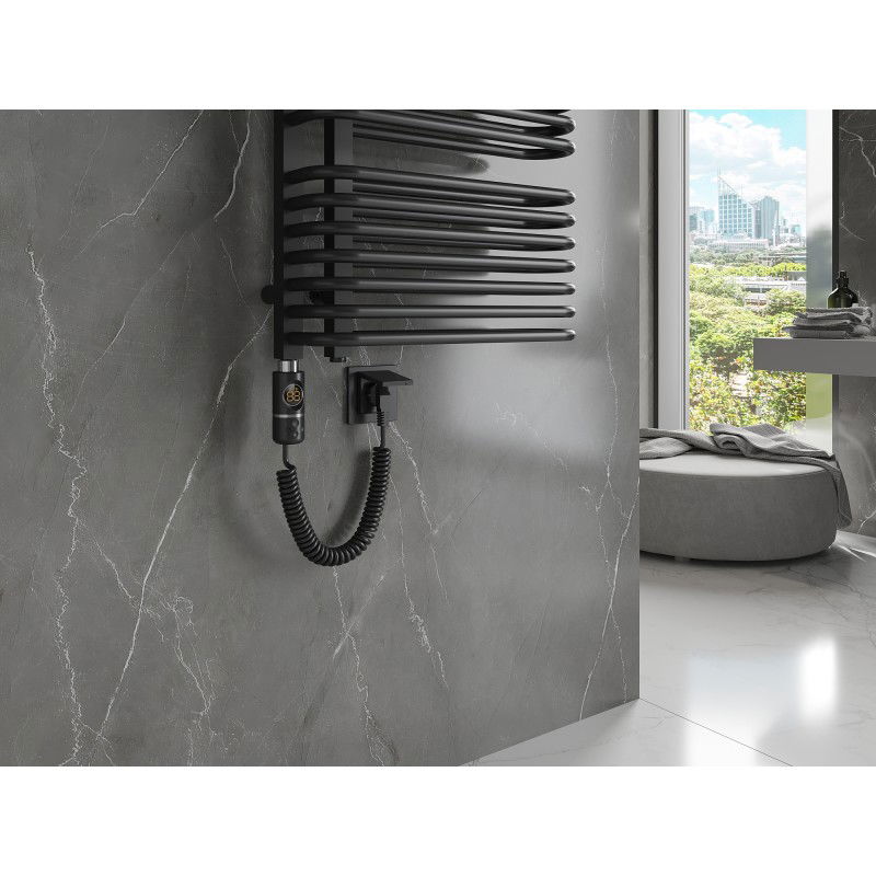 Mexen Amor elektrický radiátor 1000 x 500 mm, 900 W, čierny - W120-1000-500-2900-70