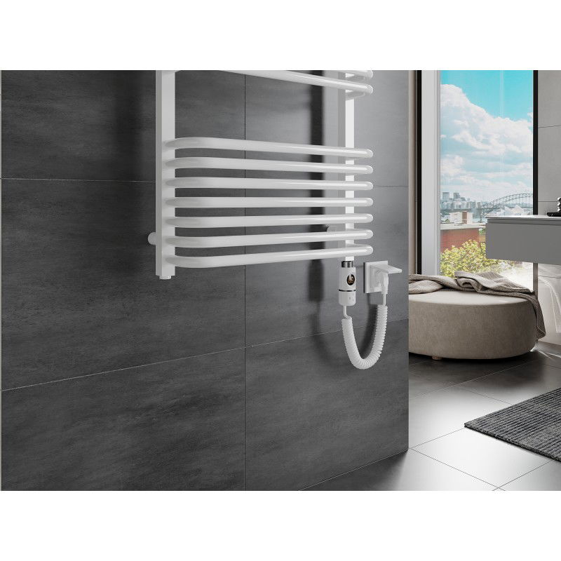 Mexen Apollo elektrický radiátor 1210 x 550 mm, 600 W, biely - W117-1210-550-2600-20