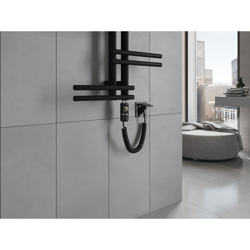 Mexen Jari elektrický radiátor 1005 x 550 mm, 300 W, čierny - W115-1005-550-2300-70