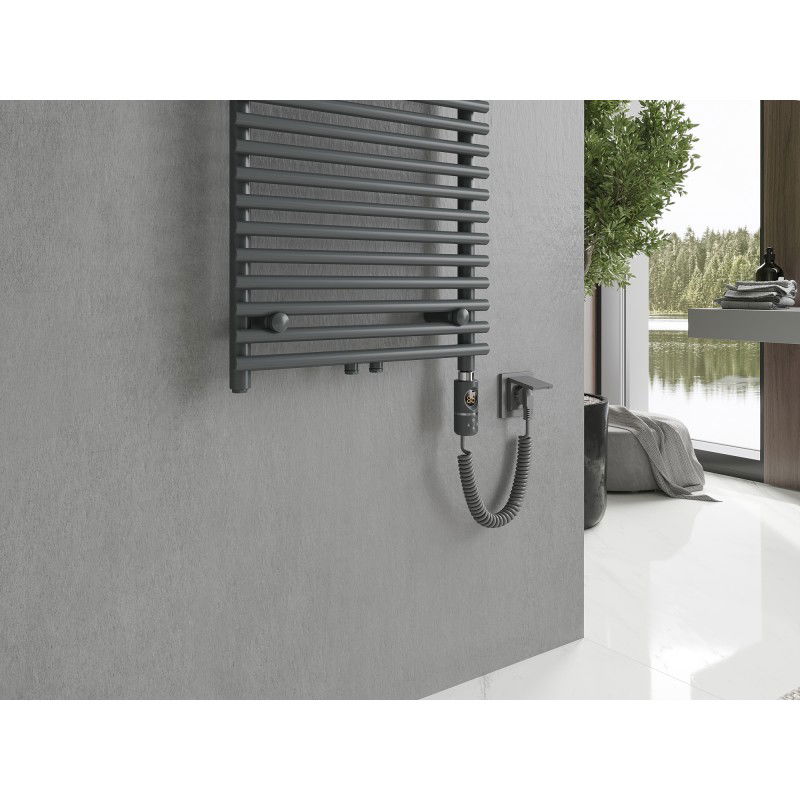 Mexen Sol elektrický radiátor 1200 x 500 mm, 600 W, antracit - W125-1200-500-2600-66