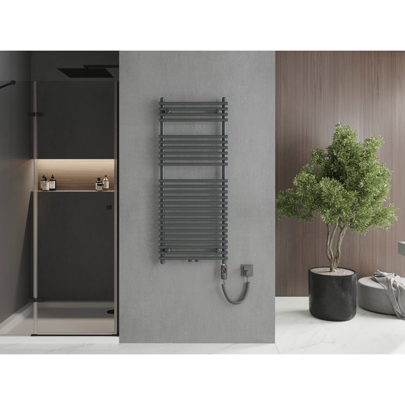 Mexen Sol elektrický radiátor 1200 x 500 mm, 600 W, antracit - W125-1200-500-2600-66