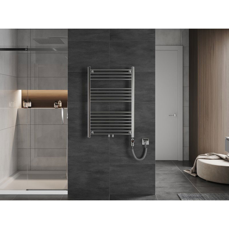 Mexen Mars elektrický radiátor 900 x 600 mm, 300 W, chróm - W110-0900-600-2300-01