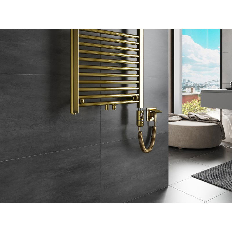 Mexen Mars elektrický radiátor 900 x 400 mm, 300 W, zlatý - W110-0900-400-2300-50