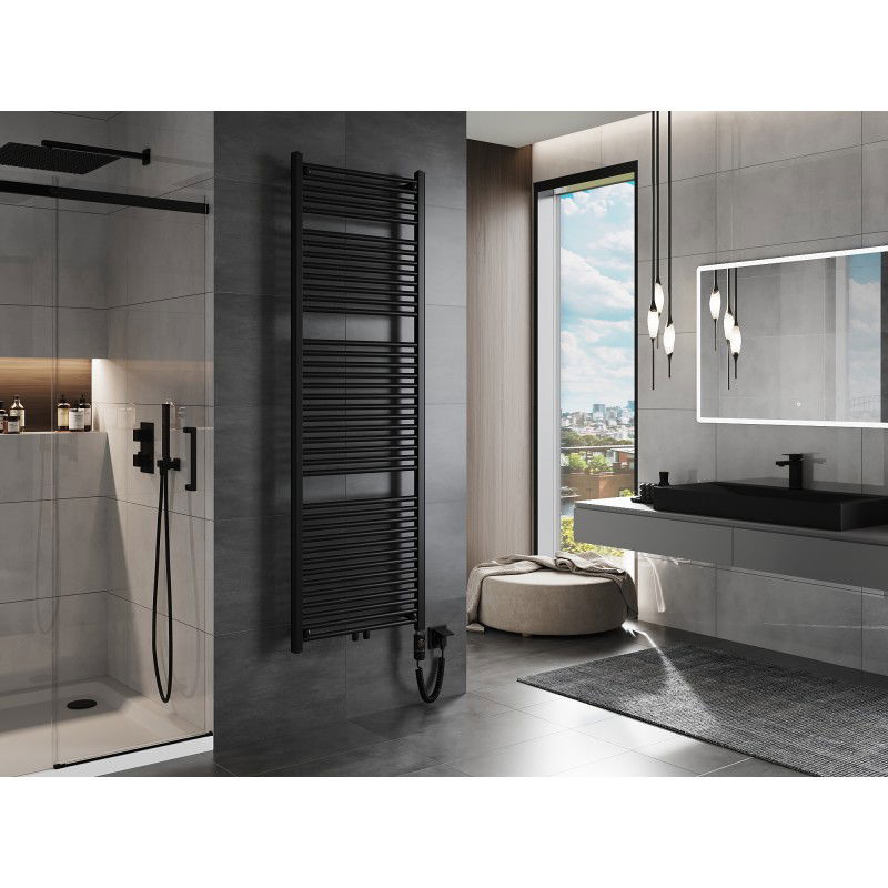 Mexen Mars elektrický radiátor 1800 x 600 mm, 900 W, čierny - W110-1800-600-2900-70