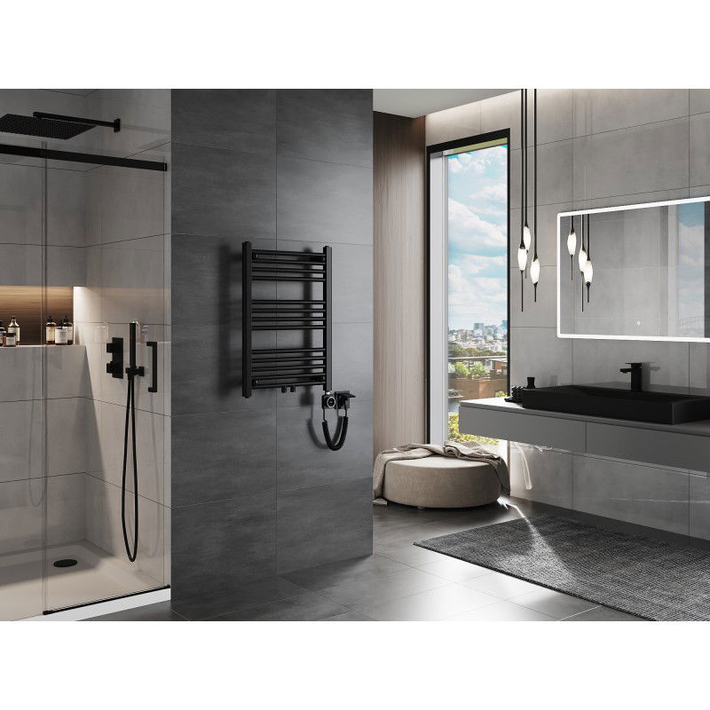 Mexen Mars elektrický radiátor 700 x 500 mm, 300 W, čierny - W110-0700-500-6300-70