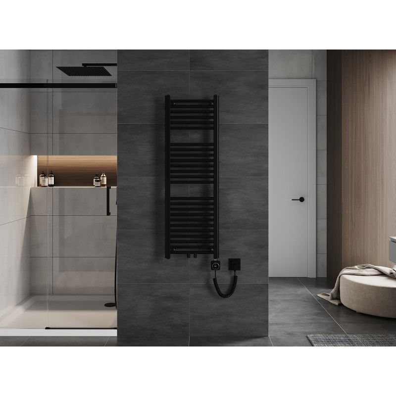 Mexen Mars elektrický radiátor 1200 x 400 mm, 400 W, čierny - W110-1200-400-6400-70