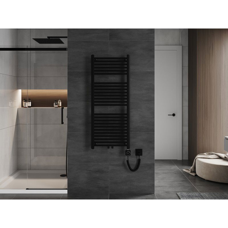 Mexen Mars elektrický radiátor 1200 x 500 mm, 500 W, čierny - W110-1200-500-6500-70