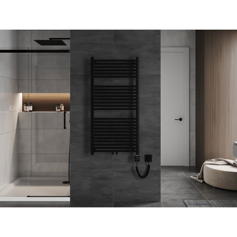 Mexen Mars elektrický radiátor 1200 x 600 mm, 600 W, čierny - W110-1200-600-6600-70