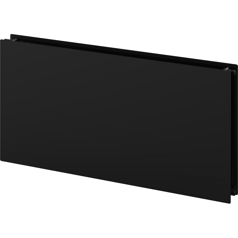 Mexen CHF20 Hygiene Flat radiátor doskový 500 x 1600 mm, bočné pripojenie, 1380 W, čierny - W420HF-050-160-70