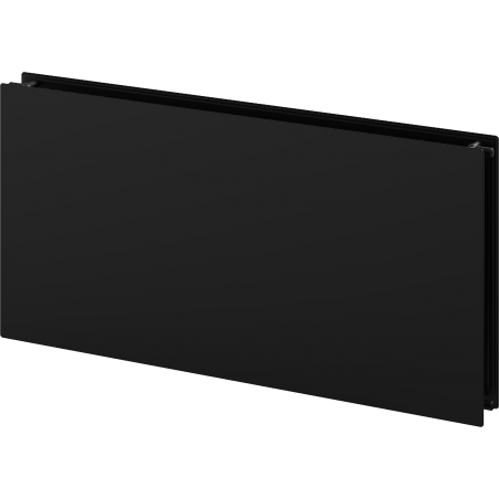 Mexen CHF20 Hygiene Flat radiátor doskový 500 x 1600 mm, bočné pripojenie, 1380 W, čierny - W420HF-050-160-70