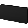Mexen CHF20 Hygiene Flat radiátor doskový 500 x 1600 mm, bočné pripojenie, 1380 W, čierny - W420HF-050-160-70