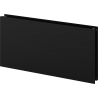 Mexen CHF20 Hygiene Flat doskový radiátor 600 x 1400 mm, bočné pripojenie, 1405 W, čierny - W420HF-060-140-70