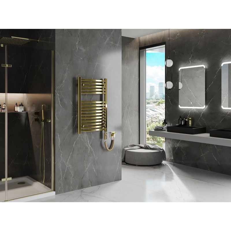 Mexen Helios elektrický radiátor 800 x 500 mm, 300 W, zlatý - W103-0800-500-2300-50