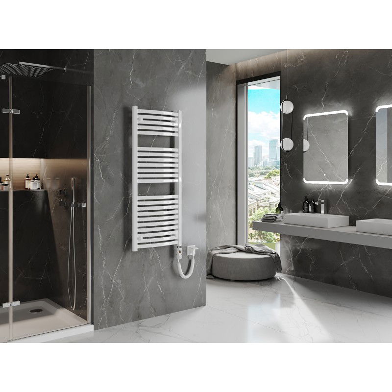 Mexen Helios elektrický radiátor 1200 x 500 mm, 600 W, biely - W103-1200-500-2600-20