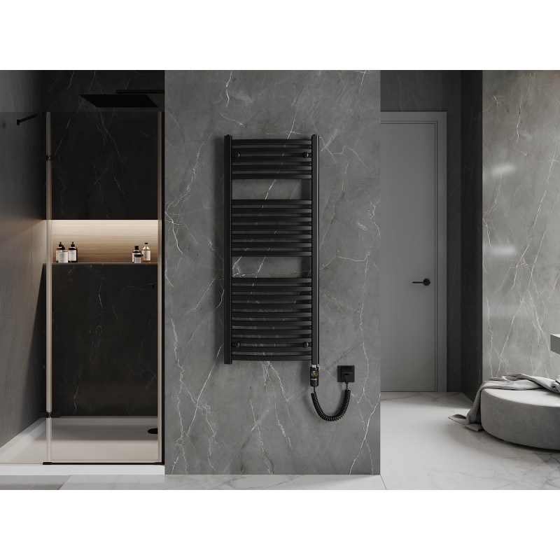 Mexen Helios elektrický ohrievač 1200 x 500 mm, 600 W, čierny - W103-1200-500-2600-70