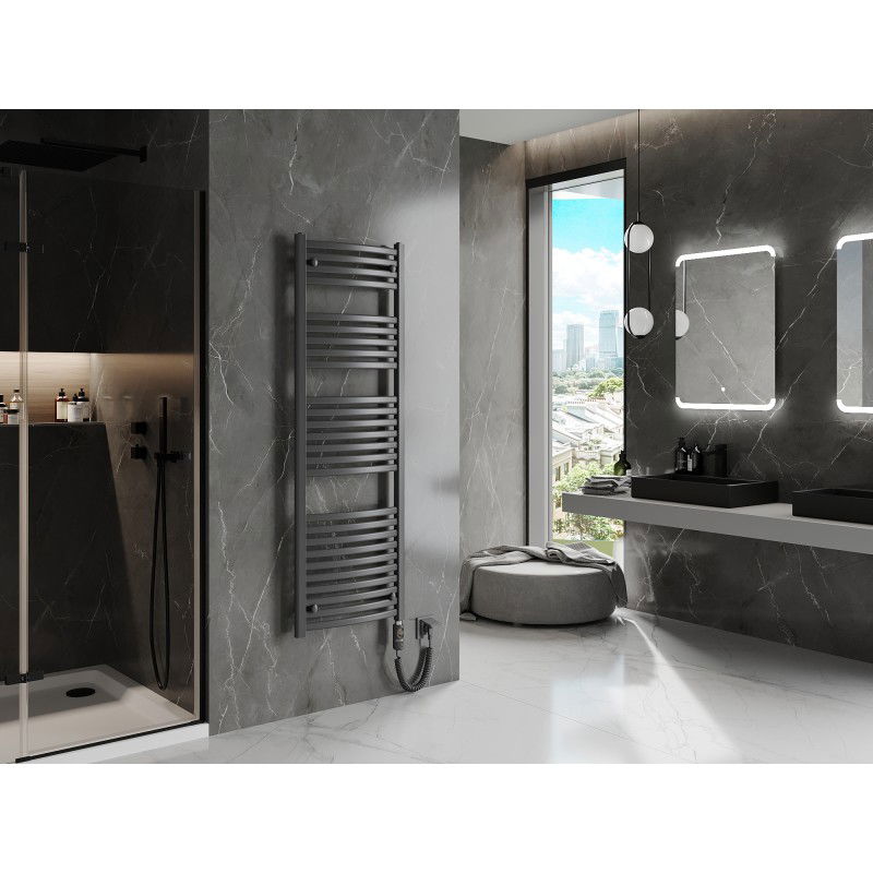 Mexen Helios elektrický radiátor 1500 x 500 mm, 900 W, antracit - W103-1500-500-2900-66