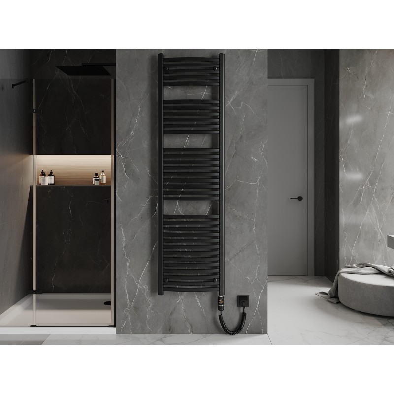 Mexen Helios elektrický ohrievač 1800 x 500 mm, 900 W, čierny - W103-1800-500-2900-70