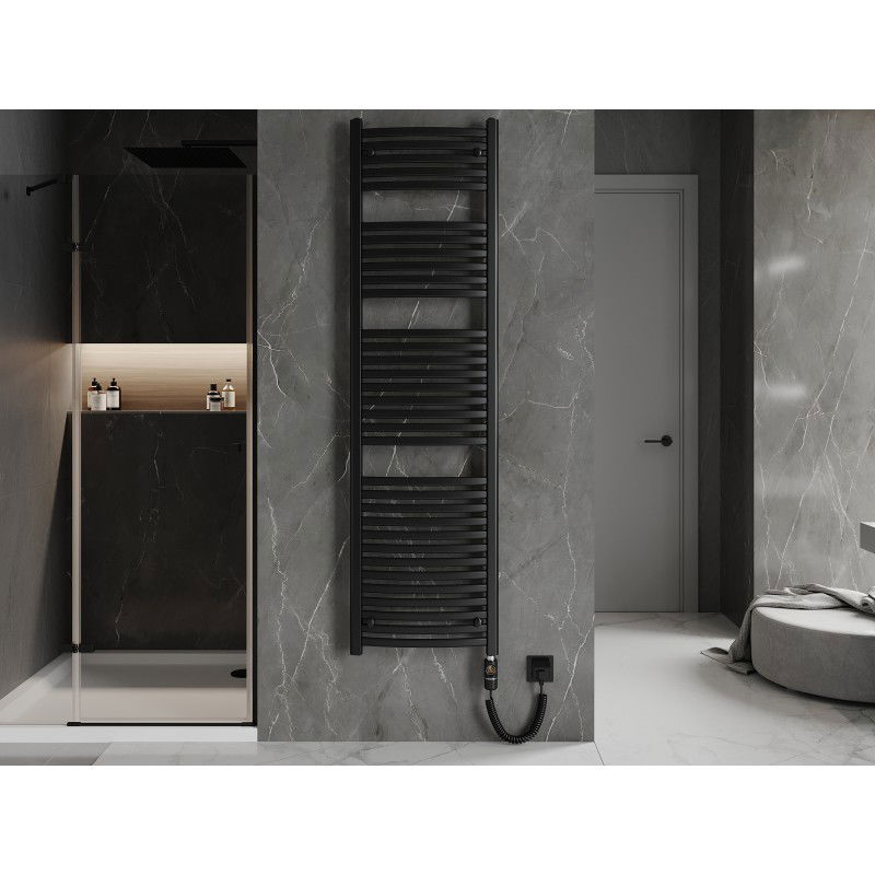 Mexen Helios elektrický radiátor 1800 x 500 mm, 900 W, čierny - W103-1800-500-2900-70