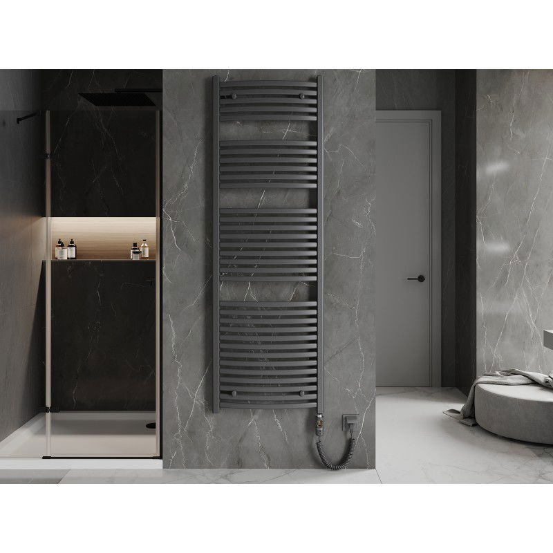 Mexen Helios elektrický radiátor 1800 x 600 mm, 900 W, antracit - W103-1800-600-2900-66