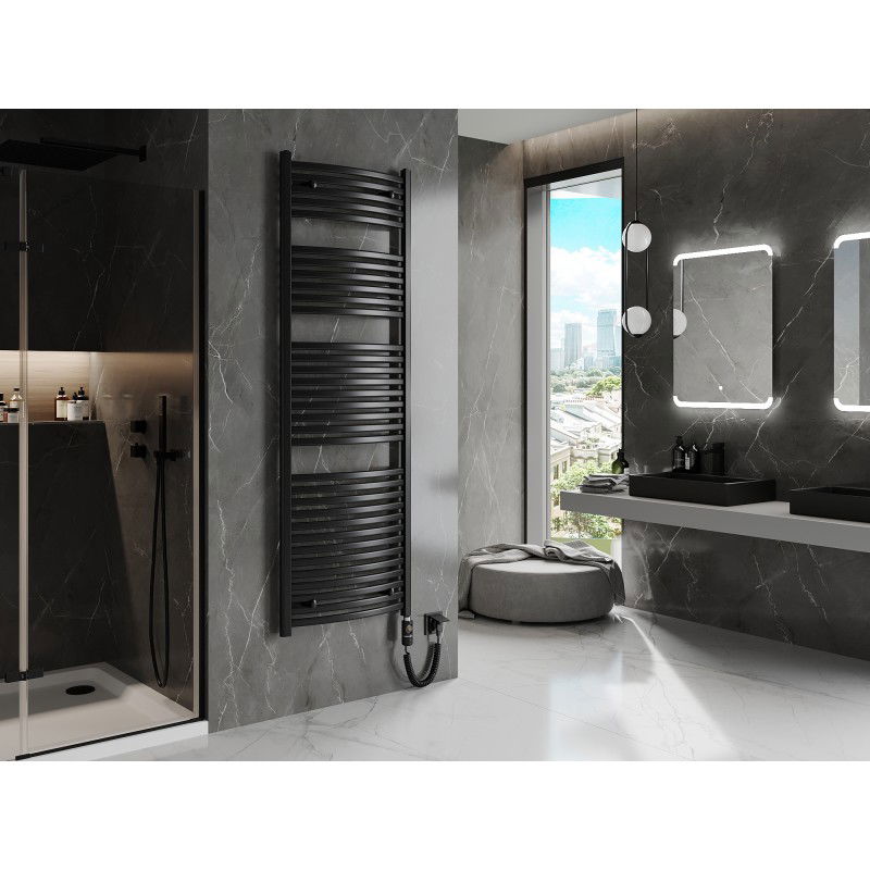 Mexen Helios elektrický radiátor 1800 x 600 mm, 900 W, čierny - W103-1800-600-2900-70