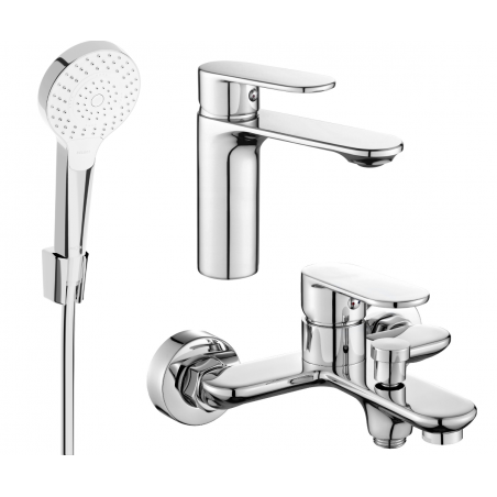 Mexen Milo R05 vaňová sada, chróm - 71303R05-00