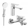 Mexen Milo R05 vaňová sada, chróm - 71303R05-00
