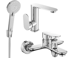 Mexen Milo R40 kúpeľňová sada, chróm - 713053R40-00