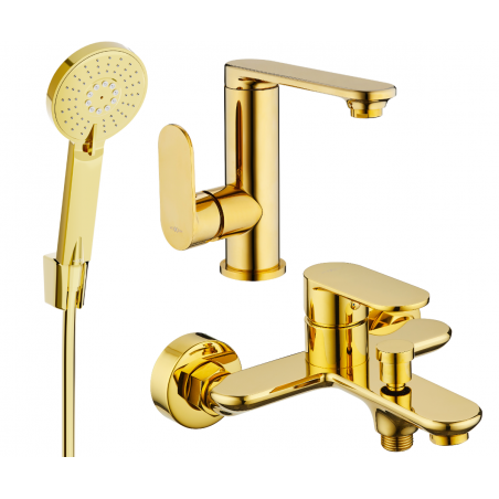 Mexen Milo R40 vanová sada, zlatá - 713053R40-50