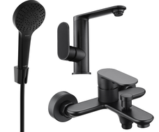 Mexen Milo R05 vaňová sada, čierna - 713053R05-70
