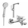 Mexen Milo R40 set vaňových batérií, chróm - 713153R40-00