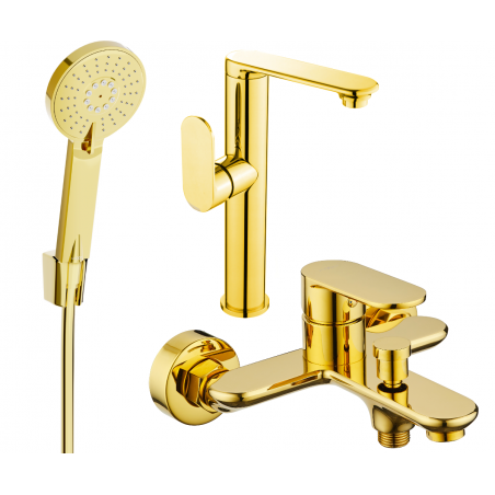 Mexen Milo R40 vaňový set, zlatý - 713153R40-50