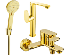 Mexen Milo R40 vaňový set, zlatý - 713153R40-50