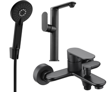 Mexen Milo R40 vaňová sada, čierna - 713153R40-70