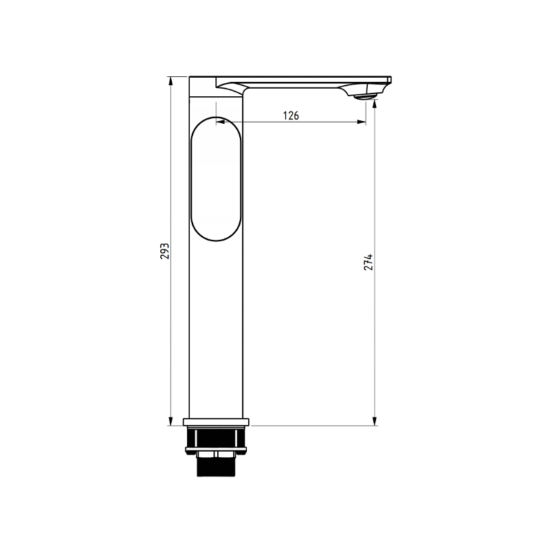 Mexen Milo R05 sada vaňová, čierna - 713153R05-70