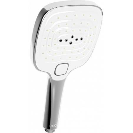 Mexen R-17 3-funkčná sprchová ružica, chróm/biela - 79517-02