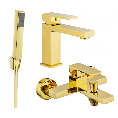 Mexen Uno R77 vaňový set, zlatý - 71403R77-50