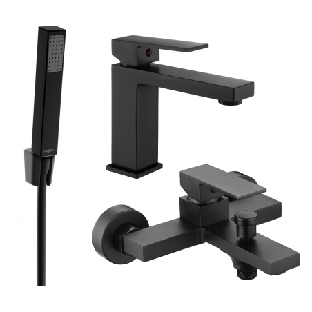 Mexen Uno R77 vaňová sada, čierna - 71403R77-70