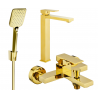 Mexen Uno R62 kúpeľňový set, zlatý - 71413R62-50