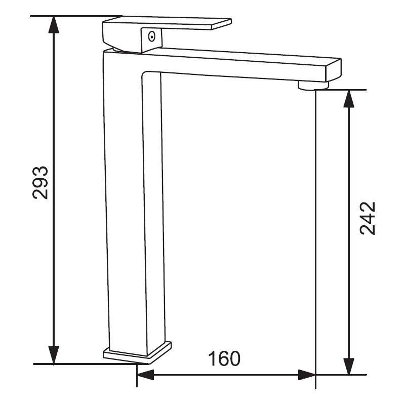 Mexen Uno R45 vaňová súprava, chróm - 71413R45-00