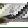 Mexen Line VS20SL vykurovací panel 2200 x 400 mm, dolné stredné pripojenie, 1013 W, biela - W6VS20SL-220-040-00