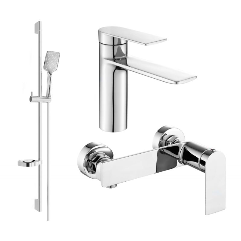 Mexen Zero DS62 sprchová sada, chróm - 71104DS62-00