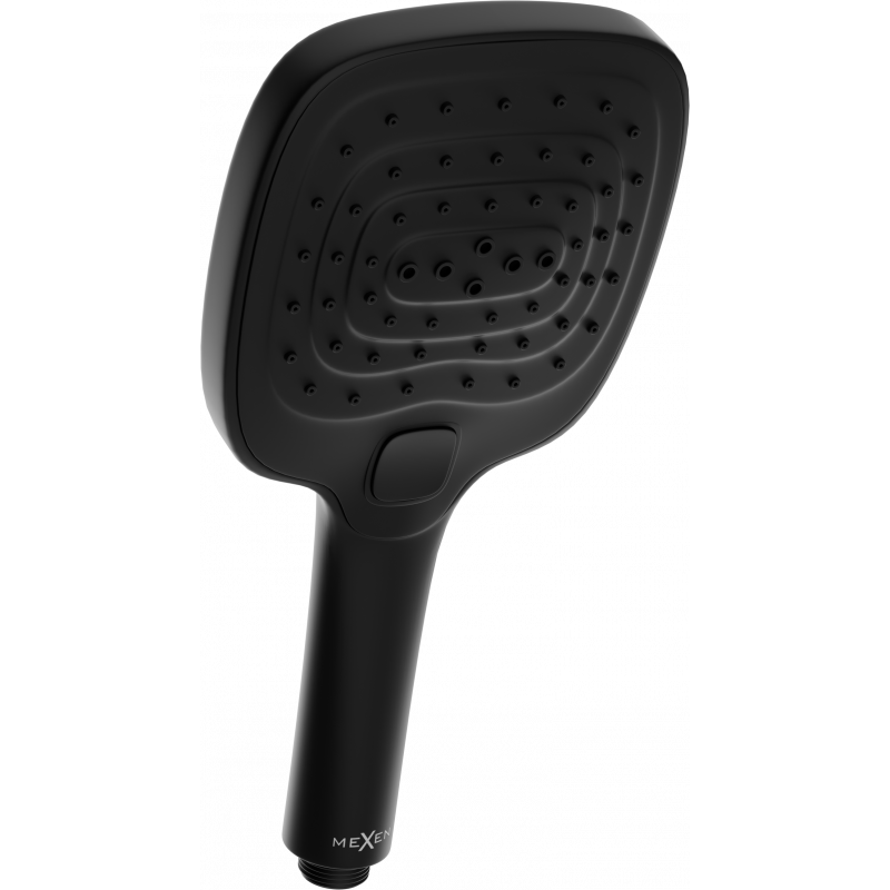 Mexen R-17 sprchová hlavica 3-funkciová, čierna - 79517-70