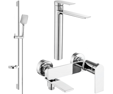 Mexen Zero DS62 vaňová sada, chróm - 7113DS62-00