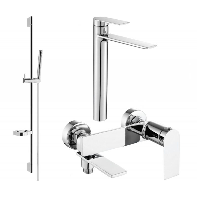 Mexen Zero DS70 vaňový set, chróm - 7113DS70-00