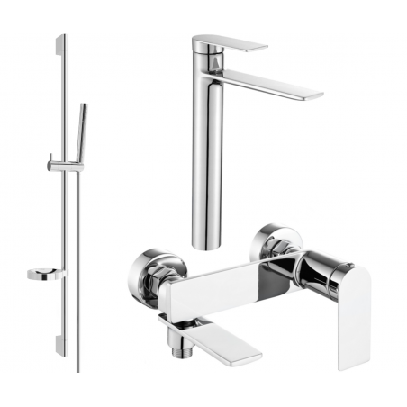 Mexen Zero DS70 vaňový set, chróm - 7113DS70-00